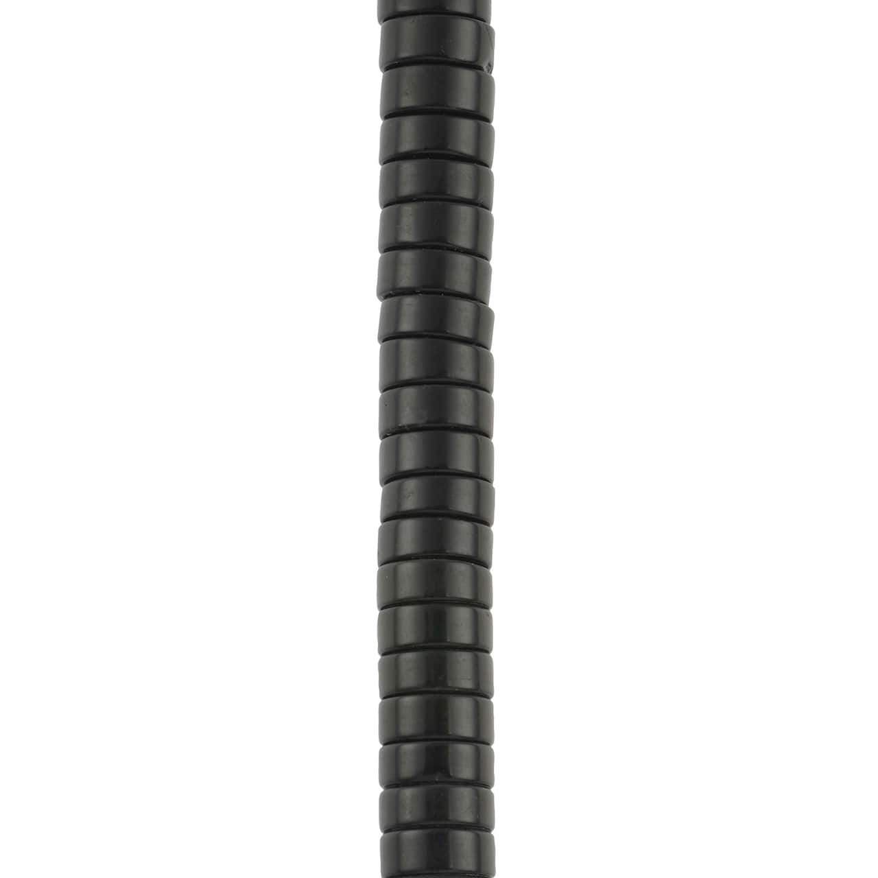 12 Pack: Black Jasper Heishi Beads, 10mm by Bead Landing™